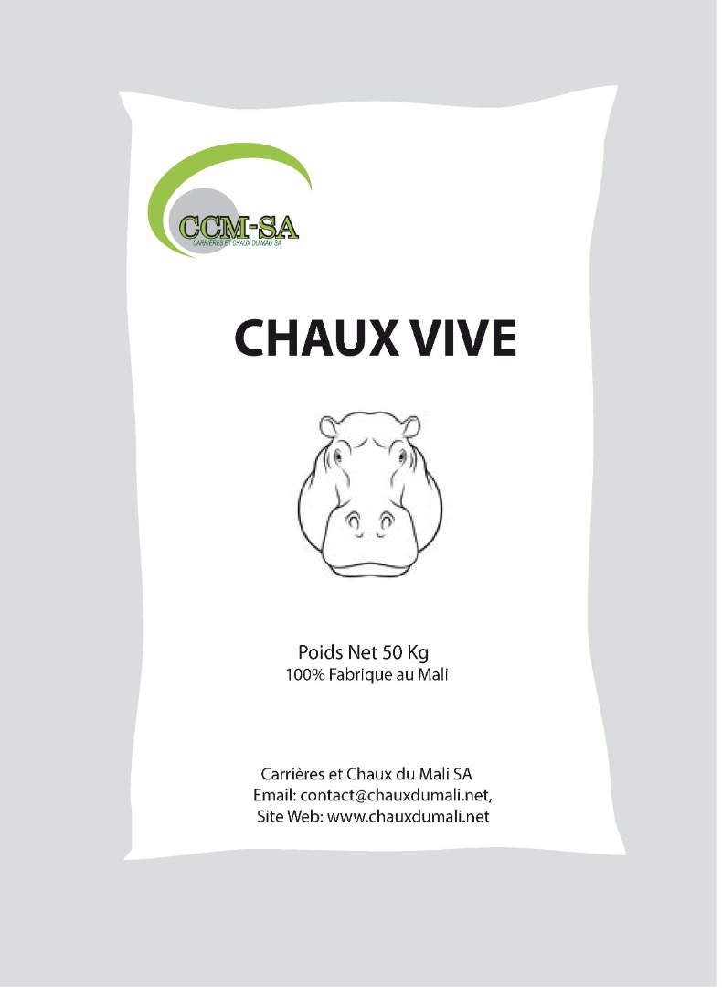 Sac de chaux vive CCM-SA